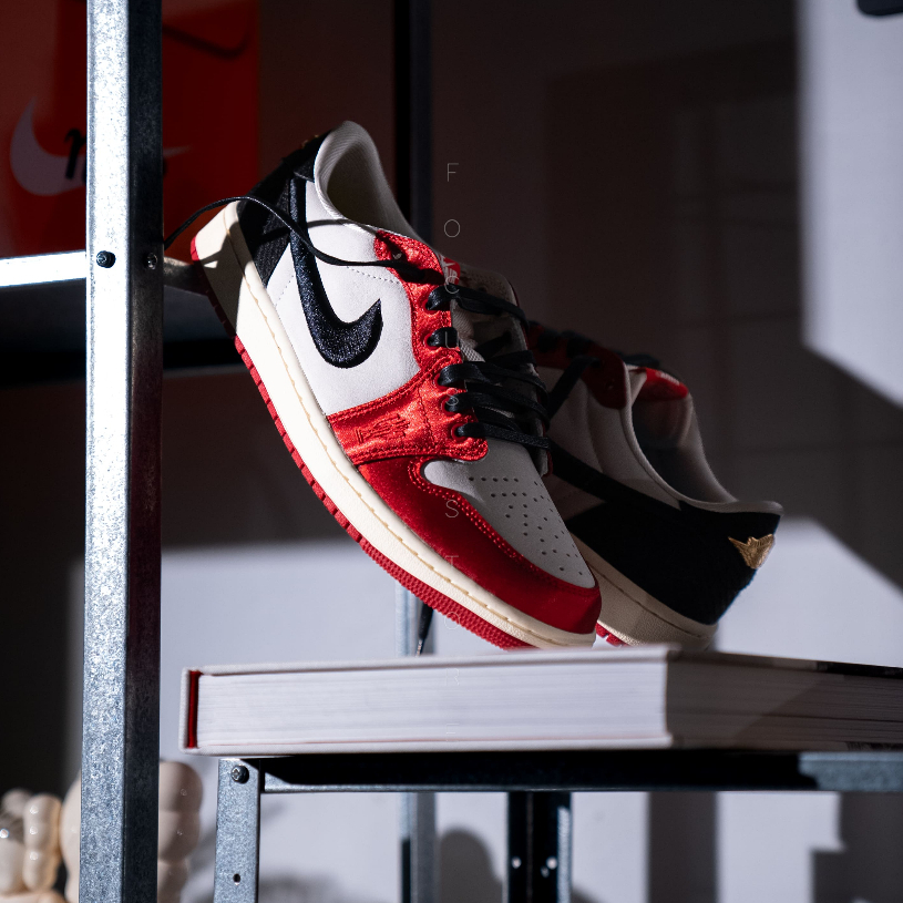 【Focus Store】預購 Trophy Room x Nike Air Jordan 1 Low OG 黑白紅