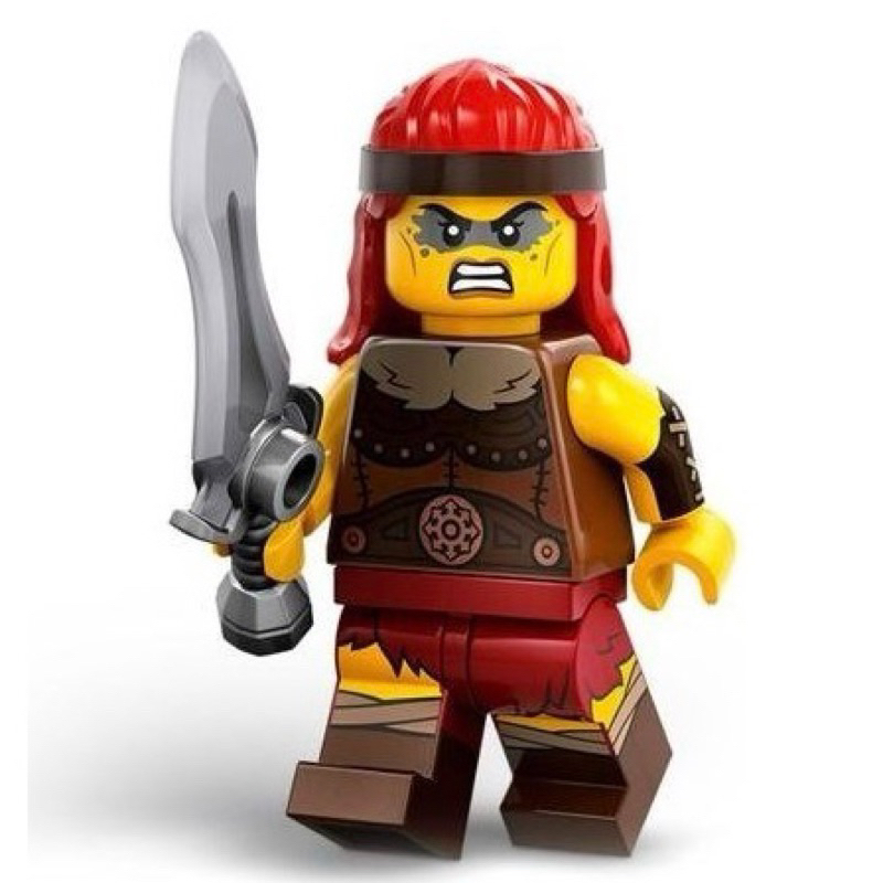 樂高 LEGO 71045 單售 25代 Minifigures 11號 兇猛蠻族 barbarian 已拆盒確認角色