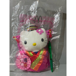 彩緁（全新未拆封（麥當勞 Hello Kitty Daniel ）填充 玩具 玩偶 娃娃 （高25公分）