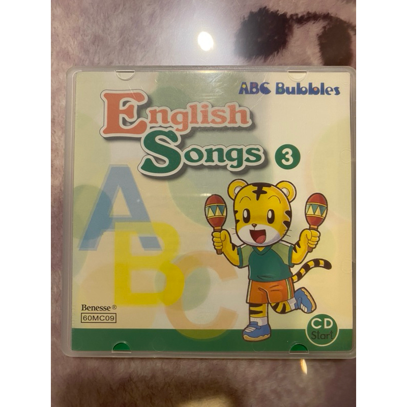 二手 巧虎 巧連智 ABC Bubbles DVD 3start English Songs