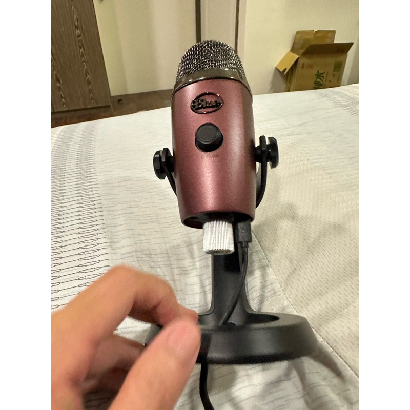 Blue Yeti NANO小雪怪USB麥克風(無盒) 麥克風正常 耳機孔故障無聲