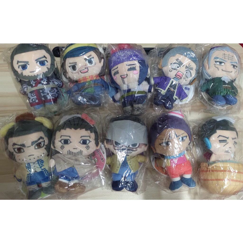 黃金神威 三麗鷗 阿席莉帕 杉元佐一 白石由竹 谷垣源次郎 奇羅藍克 土方歲三 鶴見篤四郎 鯉登音之進 尾形百之助 月島