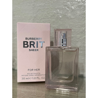 BURBERRY Brit Sheer 粉紅風格 女性淡香水30ml