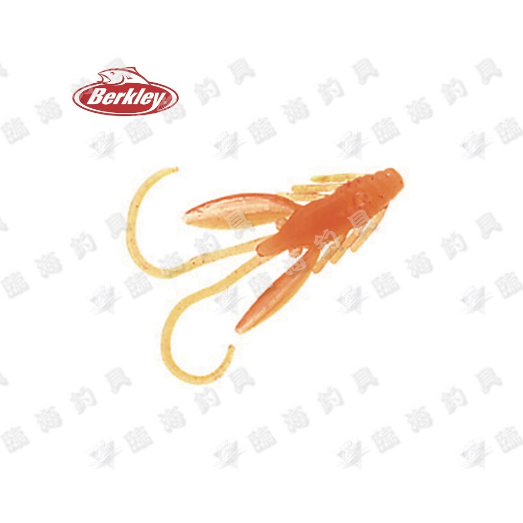 臨海釣具 24H營業 ID 恒達 Berkley PowerBait® Power® Nymph 1吋強力若蟲 軟蟲