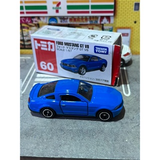 tomica no.60 FORD MUSTANG GT V8 多美 福特肌肉車 絕版 老品 1/64 1:64