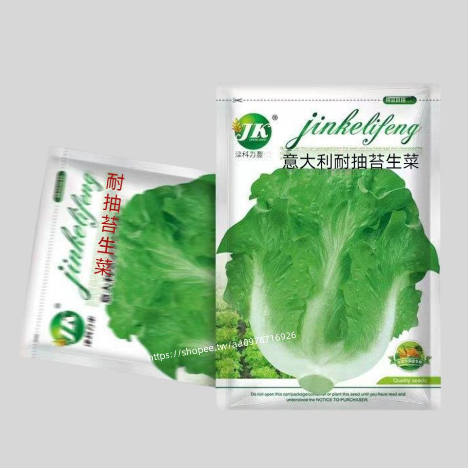🔥意大利耐抽苔生菜🔥A71 生菜種子 意大利生菜種子 一袋3g約3000粒 蔬菜種子 原廠包裝 對版出貨 發芽率95%