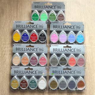TSUKINEKO 月貓 BRILLIANCE 亮彩水滴印台 金屬色 水滴印台 珠光 印台 印泥 BD
