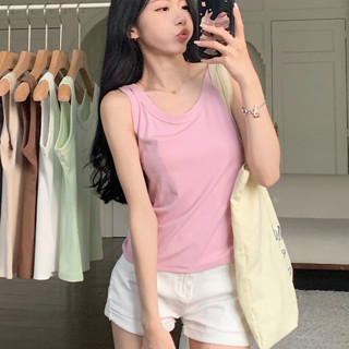 【🎈棉花糖大尺碼】L-4XL 大尺碼吊帶背心女夏外穿內搭防走光純棉無袖t恤打底
