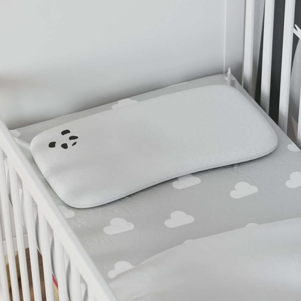 英國Panda 嬰兒 枕頭 幼兒/幼童/兒童 枕 護頭型 防扁頭 記憶枕 竹纖維 枕套 平枕 BabyGarden總代理