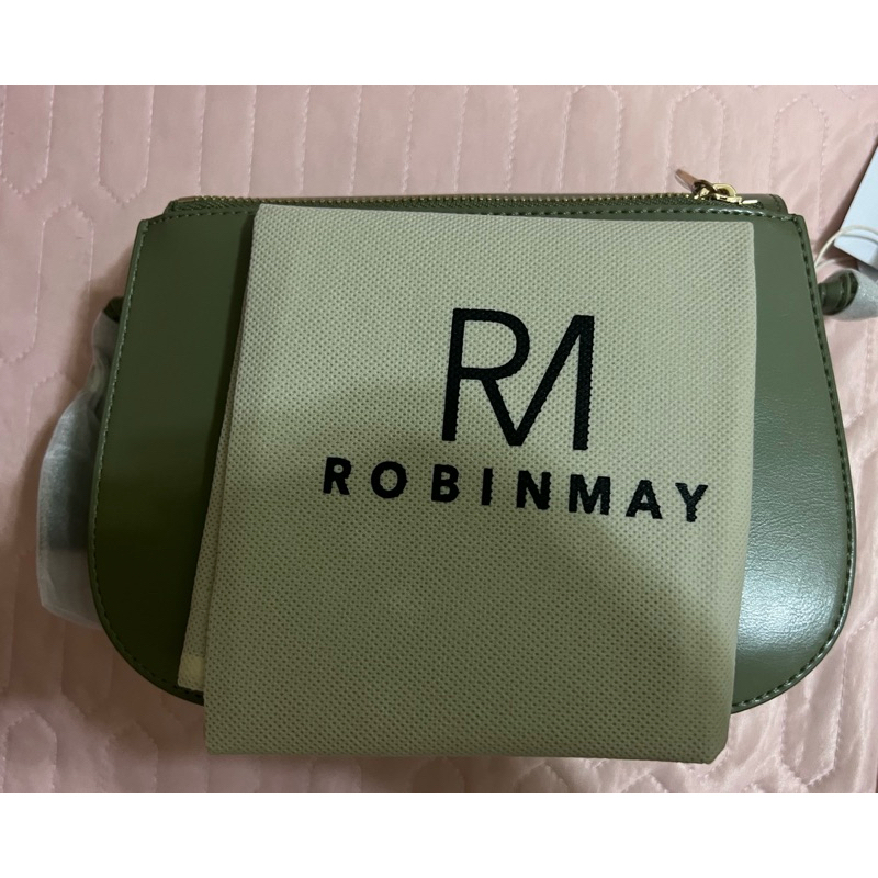 全新 Robinmay 橄欖綠 森林綠 RM包包 側背包
