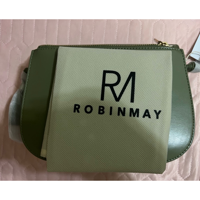 全新 Robinmay 橄欖綠 森林綠 RM包包 斜背