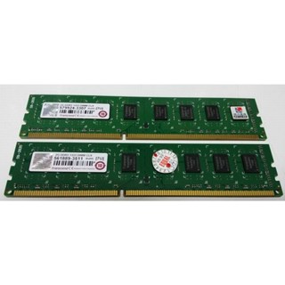 Transcend 創見 DDR3 1333 2GB 雙面顆粒 桌機記憶體 終生保固【拆機良品、售價為單支價】