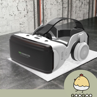 Google Cardboard 3D眼鏡 VR實境顯示器 VR眼鏡五代 (可戴眼鏡使用/內附耳機)