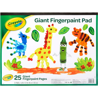 ~❤美國寶寶的衣櫥❤~(24h內出貨）)crayola 水洗顏料手指畫 專用畫紙加購