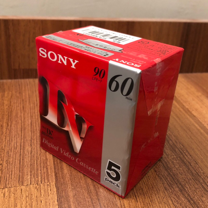 【全新】SONY Mini DV 空白錄影帶 盒式磁帶 復古 高畫質 60分鐘