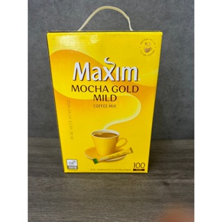 韓國咖啡 韓國 Maxim 經典三合一摩卡咖啡 12gx100入 摩卡咖啡 即溶咖啡 沖泡咖啡