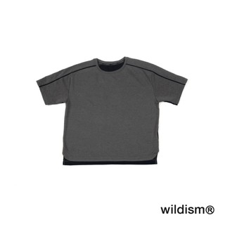 【善野計畫】wildism® 親子戶外機能服 AT-T01 Air Mesh Tee-親子款 中灰藏藍