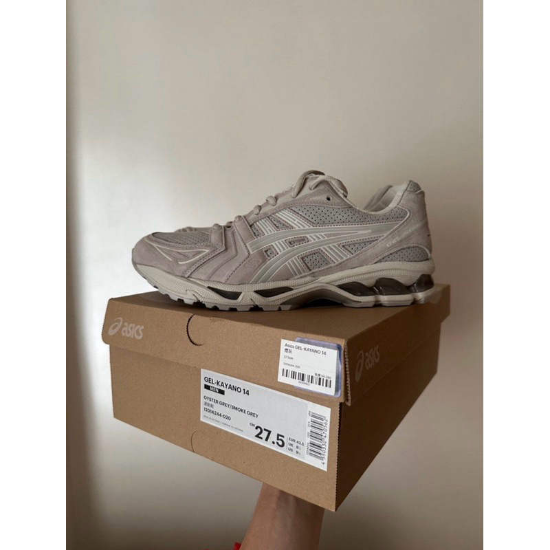 ASICS Gel kayano 14 煙灰