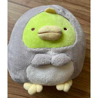 二手 角落生物 企鵝（綠） 正版 絨毛娃娃 極地變裝 玩偶 22cm 9寸