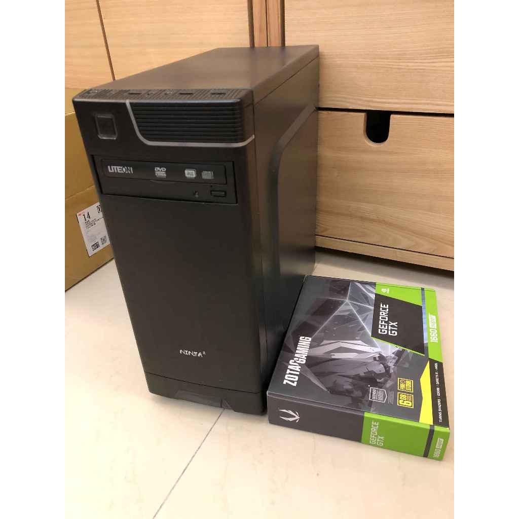 Intel處理器+GTX1660S顯卡+8GRam+1Tssd1T磁碟共2T+650W電供, 桌機辦公電動都可以。