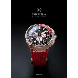 BRERA 布雷拉 義大利 米蘭精品 超跑概念 GT2 三眼計時腕錶