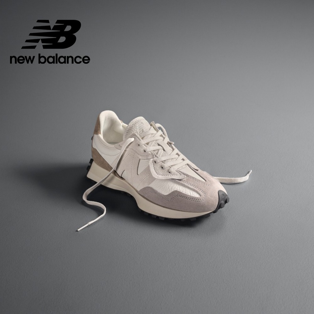 【New Balance】 NB 復古運動鞋_中性_白灰棕_U327WGA-D楦 327