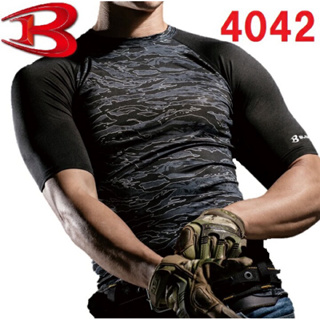 Burtle 4042 機能短袖吸汗速乾機能衣