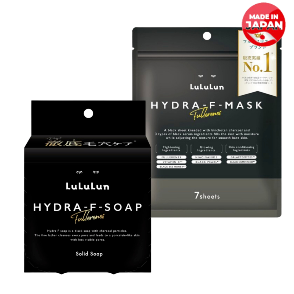 日本直送 正品　LuLuLun HYDRA F Soap Mask 毛孔污垢  修復面膜 酶的力量