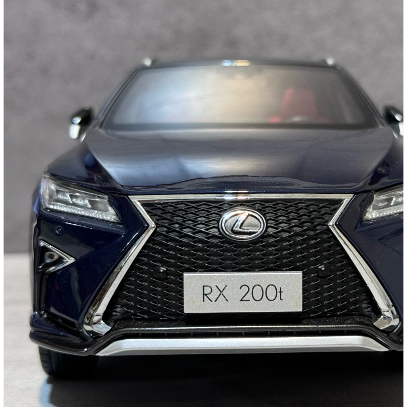 【LEXUS原廠精品】 1/18 LEXUS RX200T 深藍 1:18 模型車