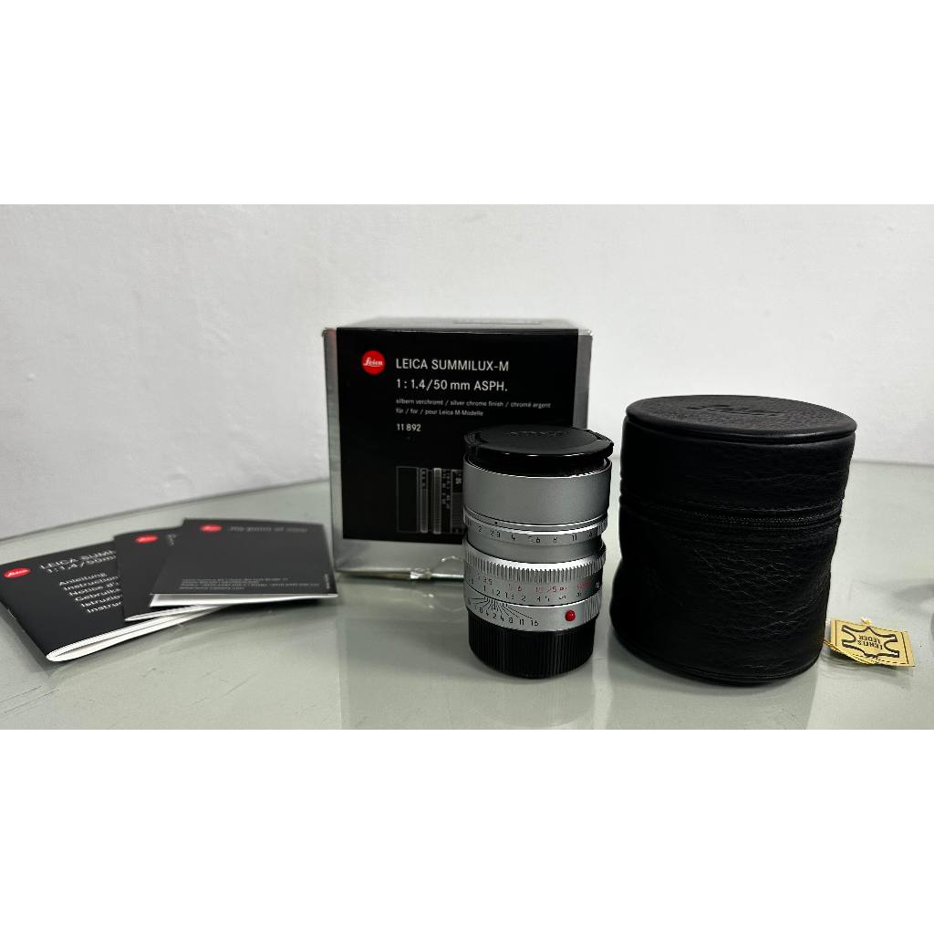 【孤單相機工作室】【收藏品項】【盒單齊全】Leica summilux 50mm f1.4 ASPH