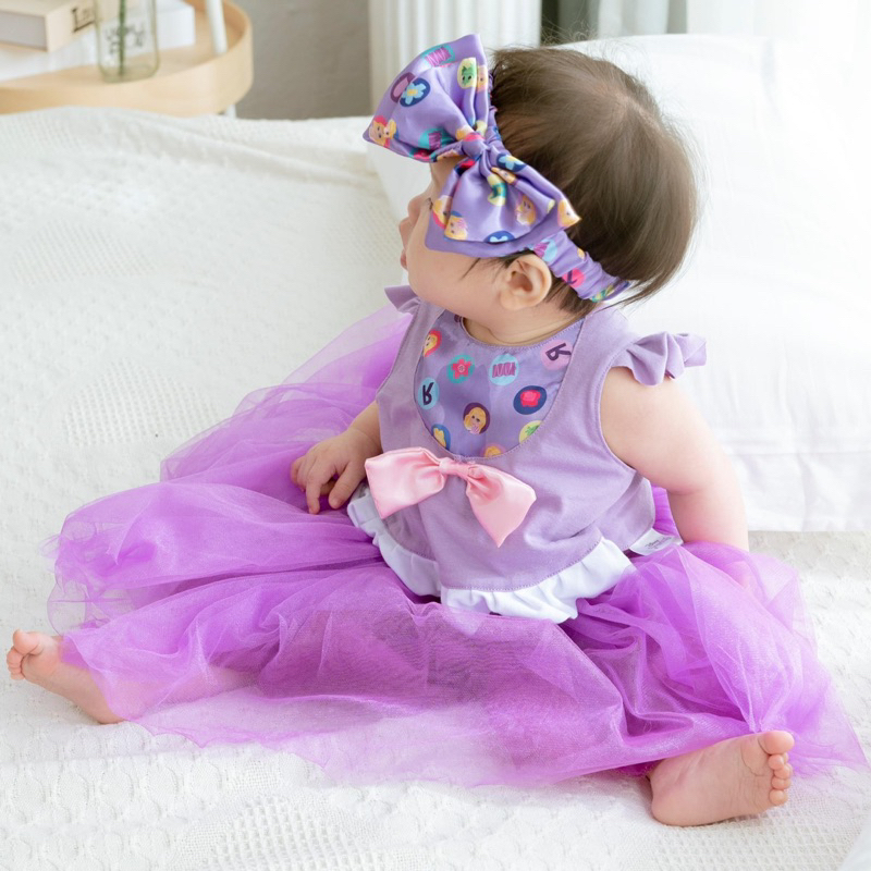全新寶寶衣物👶🏻迪士尼小公主裝扮服-長髮公主樂佩👸🏻萬聖節裝扮服🎃