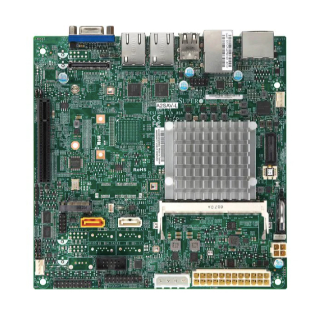 美商超微伺服主機版 Supermicro A2SAV-2C-L-O