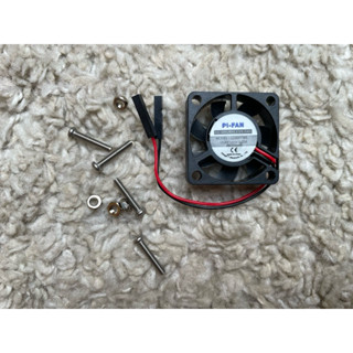 迷你mini電腦CPU筆記本顯卡冷卻散熱風扇散熱器5V 0.2A靜音3cm正方形樹莓派 rpi 全新臺灣現貨