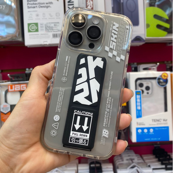 光華商場。包你個頭【SKINARMA】台灣 iPhone 15 pro max Apex IML 手機殼 保護殼 支架