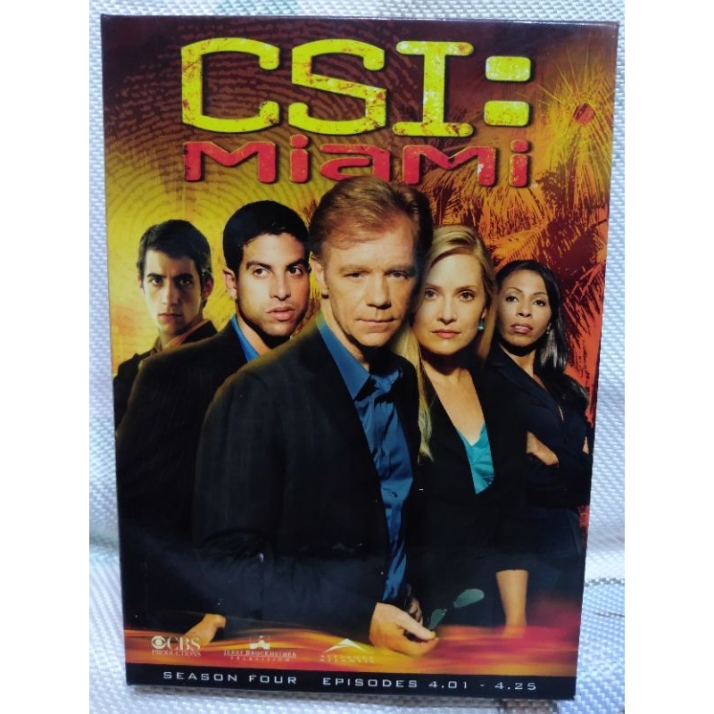 懷舊歐美影集DVD CSI犯罪現場-邁阿密 第4季全集-非出租版含紙外盒