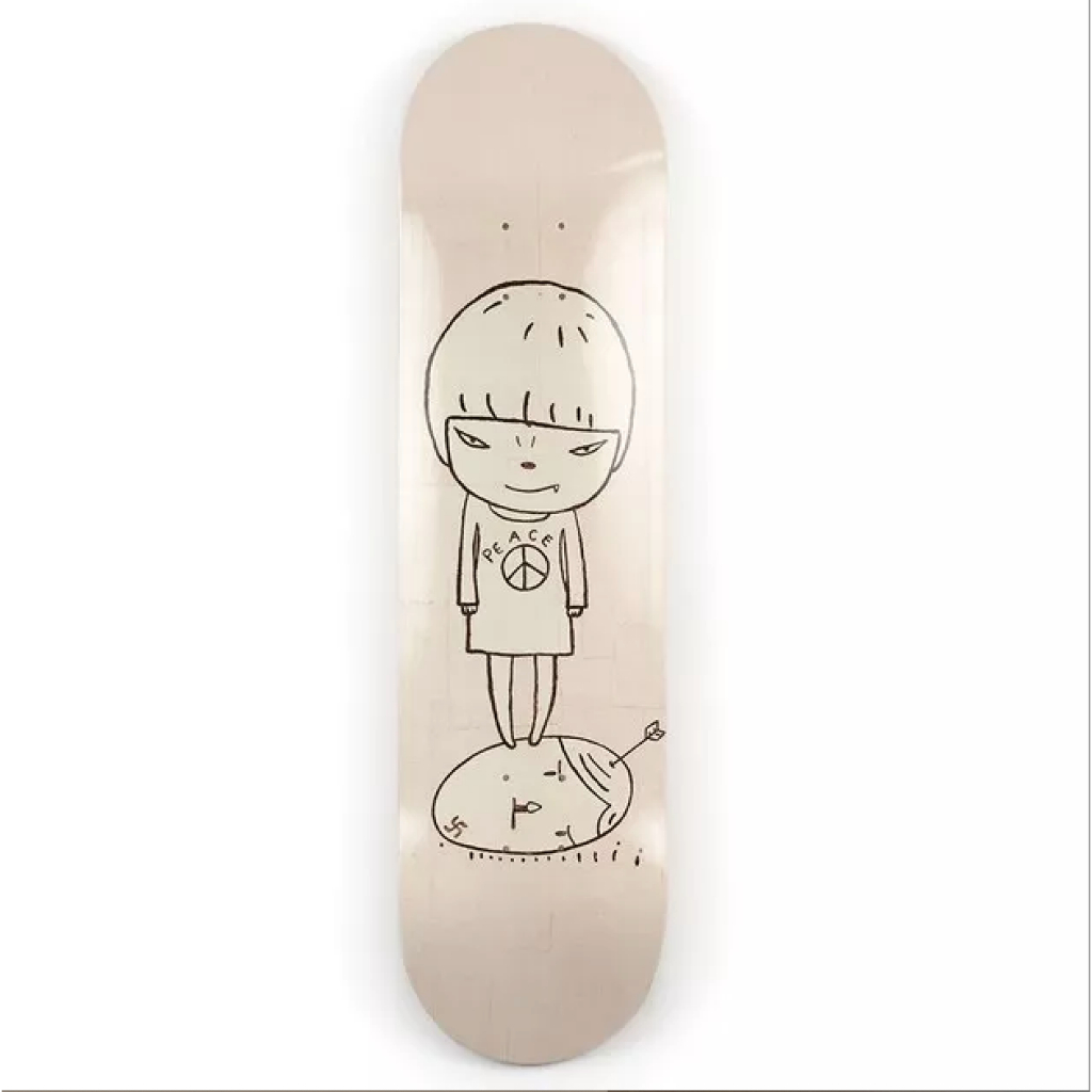 奈良美智 Yoshitomo Nara - Peace Girl,2021 滑板 Skateboard