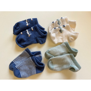 H&M 嬰兒襪子套組/ 汽車/ 條紋/船錨