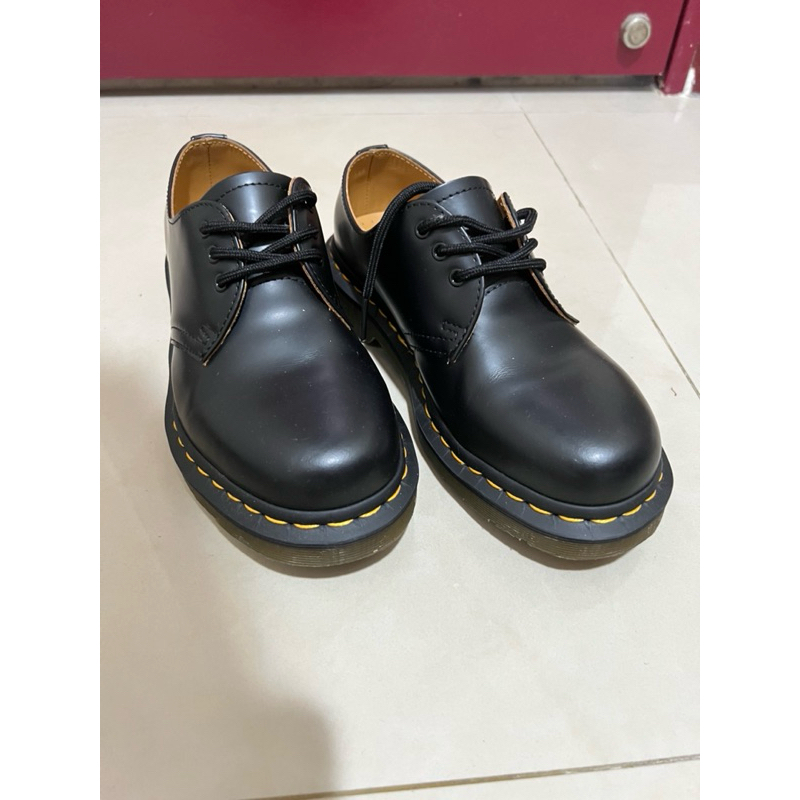 【9成新uk3】dr.martens 1461 3孔 三孔馬丁鞋 馬汀 硬皮 皮鞋