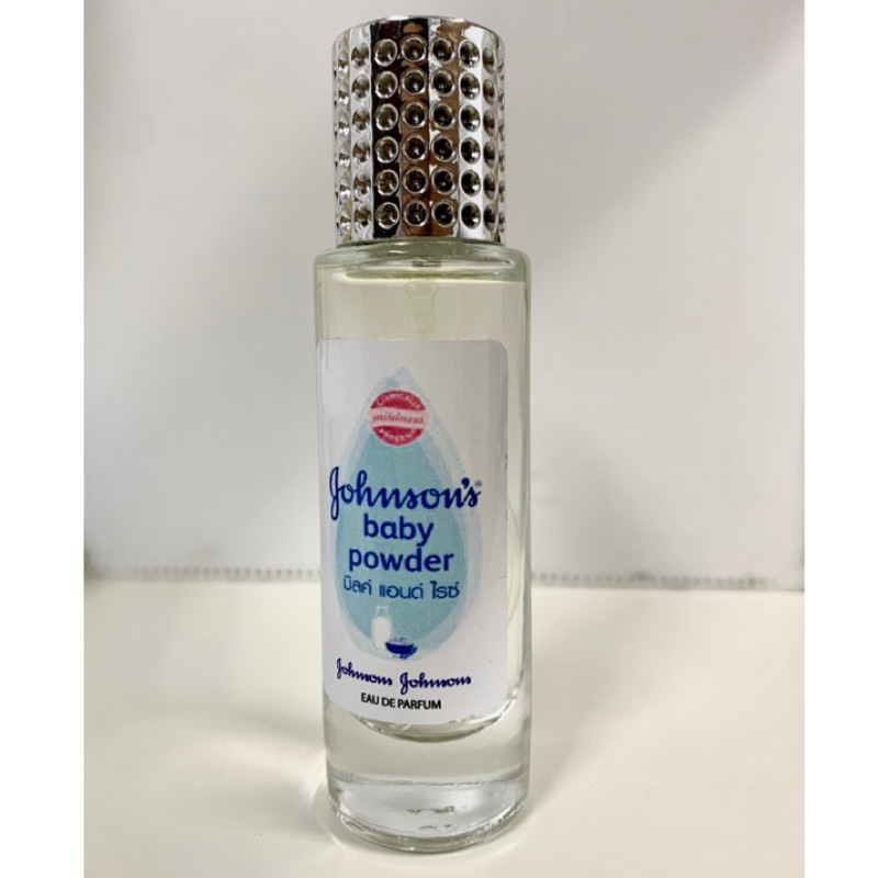 現貨🇹🇭Johnson’s Baby 嬰兒爽身粉淡香水-milk&rice 白色牛奶爽身粉香味35ml 二手