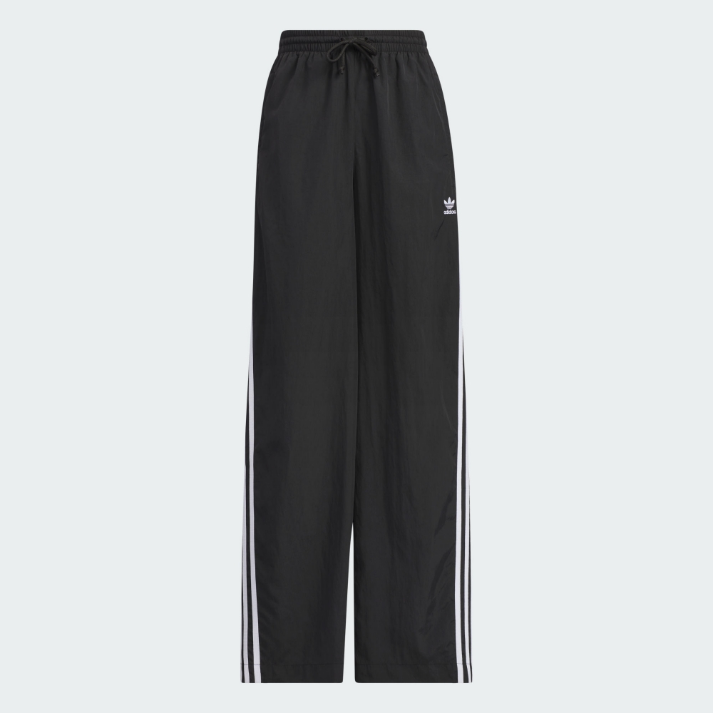 【SHA】adidas Originals 女款 休閒 運動 落地 寬褲 風褲 基本款 三線 長褲 JJ3359 現貨