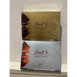 瑞士蓮 Lindt 經典薄片 黑巧克力/牛奶巧克力 125g