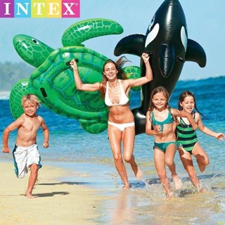 【臺灣現貨】 INTEX 動物坐騎 充氣坐騎 戲水玩具 泳池玩具 *附贈發票* 《靜靜優品》