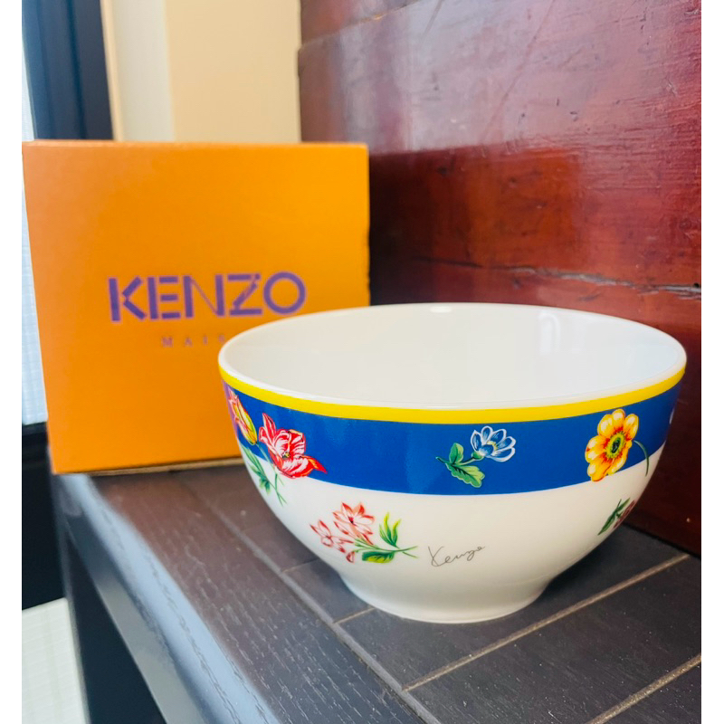 全新日本製Kenzo Maison餐碗湯碗瓷碗附盒 母親節禮物