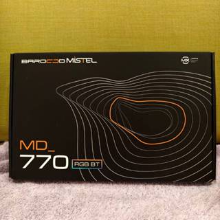 Mistel 密斯特 MD770 BT5.0 RGB 釉藍 Cherry 茶軸 機械鍵盤 分離式設計 全新未拆