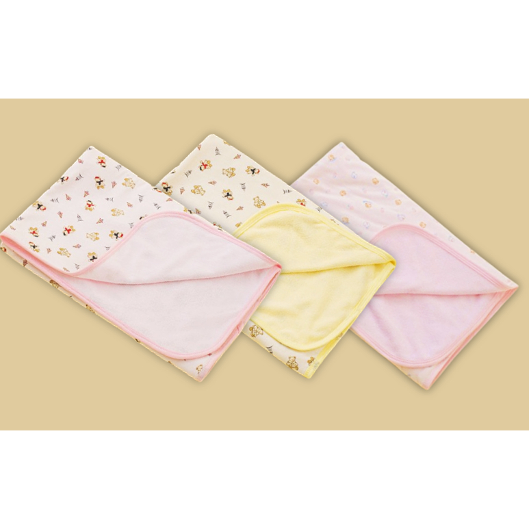 UniBABE優貝比 嬰兒兩用包巾-燈塔熊(粉紅色/黃色) 粉色綿羊(美麗人生 月子中心)