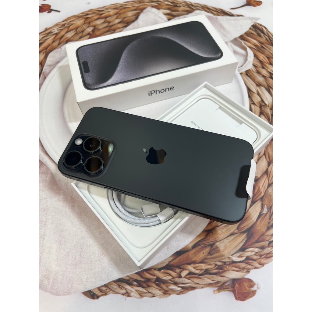 🏅️拆封新品🏅️🔥電池100%🔥🍎 Apple iPhone 15Pro 128G黑色🍎
