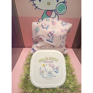 Sanrio 三麗鷗 HELLO KITTY 凱蒂貓 50週年 玻璃餐盒／收納袋（拆售）保鮮盒 泡麵盒 手提袋 環保袋