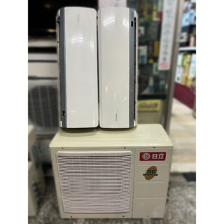 溢源電器行➽二手 HITACHI 日立 分離式變頻冷暖一對二RAS-25NL(2噸)