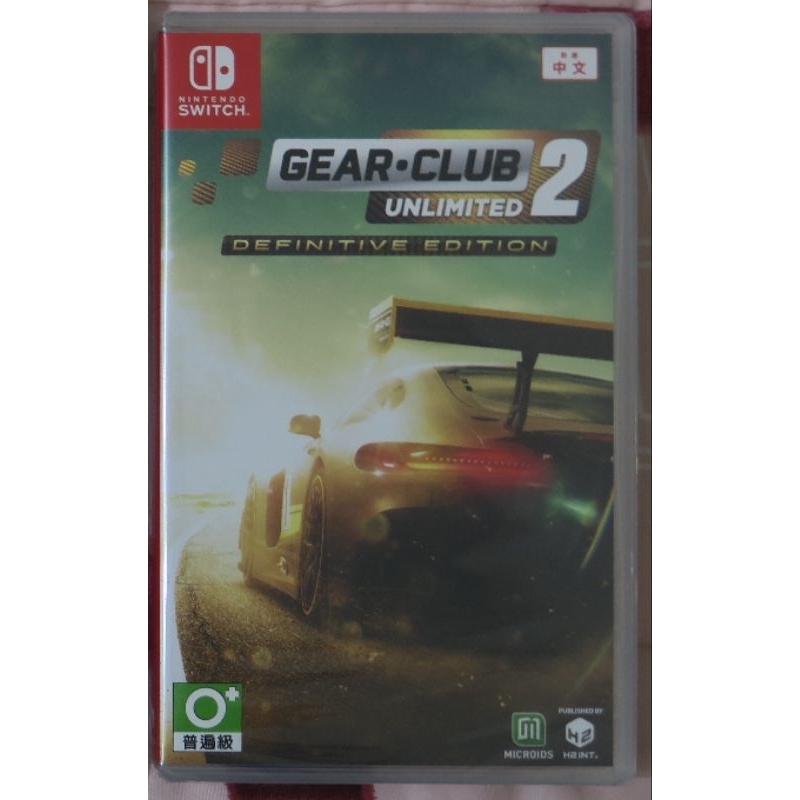 Switch NS Gear Club Unlimited 2 極限俱樂部 無限2 全新未拆