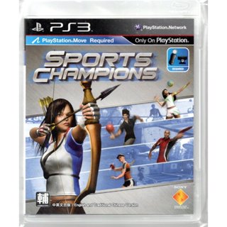 {瓜瓜皮}PS3 二手品 中文版 運動冠軍 Sports Champions(遊戲都能回收)